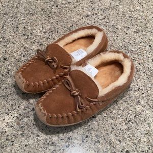 L.L. Bean Brown Kids Slippers